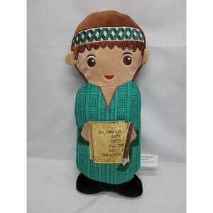 My Book of Mormon Friends Deseret Pillow Plush Character Mormon Gold Plates 16"